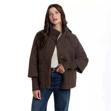 Women's Weathercast Knit Coat
